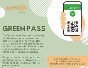 green pass biblio 2022